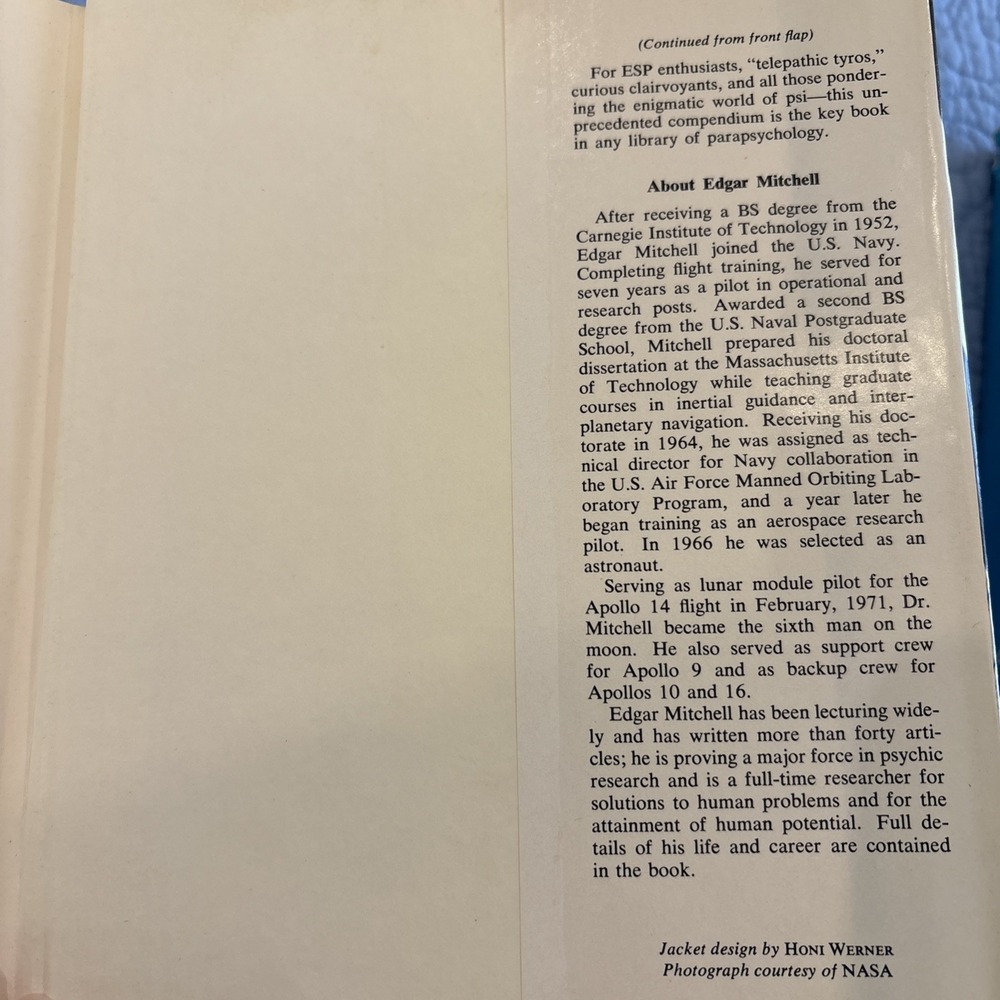 Psychic Exploration A Challenge for Science Edgar D. Mitchell HCDJ 1974 BCE - Picture 8 of 10